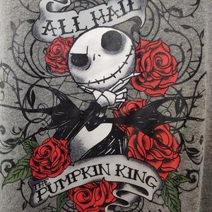 Jack Skellington Open-back Shirt